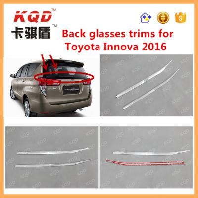 Hot Sale Auto Accessories Back Glasses Trims for Toyota Innova