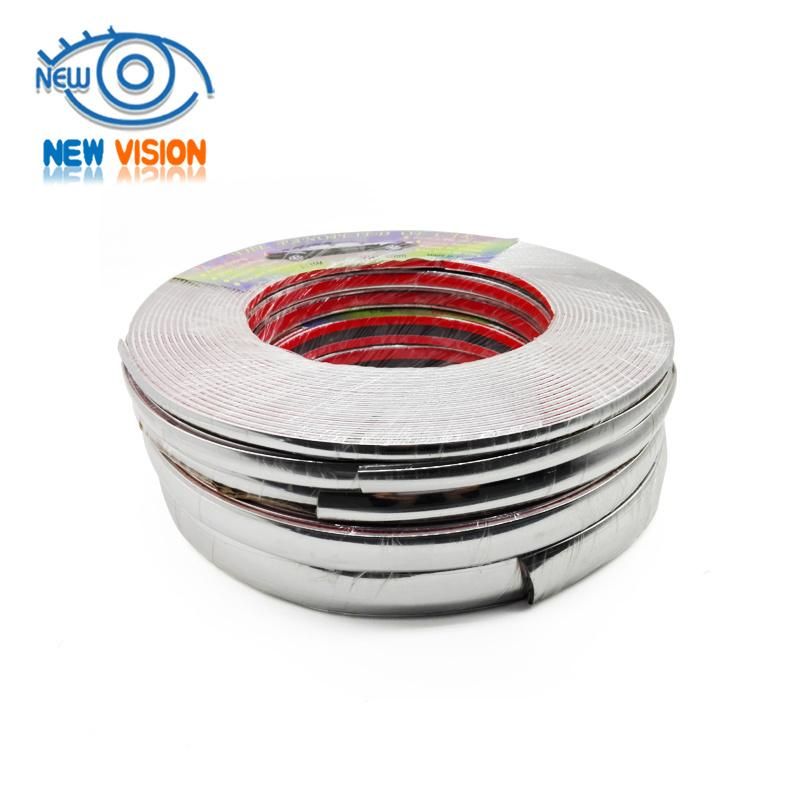 PVC Car Exterior Decoration Chrome Moulding Rubber Trim Seals Strips for Auto Body/Door/Bumper
