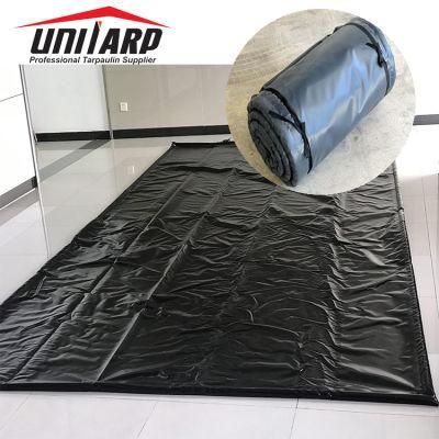 Washable Heavy Duty Fabrics PVC Tarp Garage Floor Mat 7&prime;9&prime;&prime; X 18&prime; Containment Mat for Cars