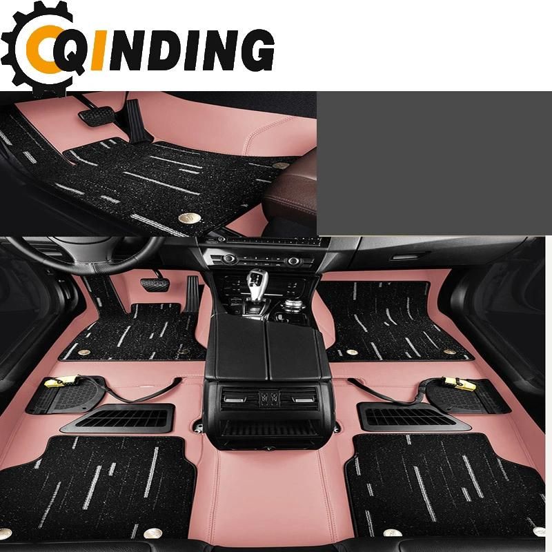 Factory Wholesale Car Accessories 3D TPE Rubber Car Floor Mats 4-Piece Black Rubber All-Season Trim-to-Fit Floor Mats