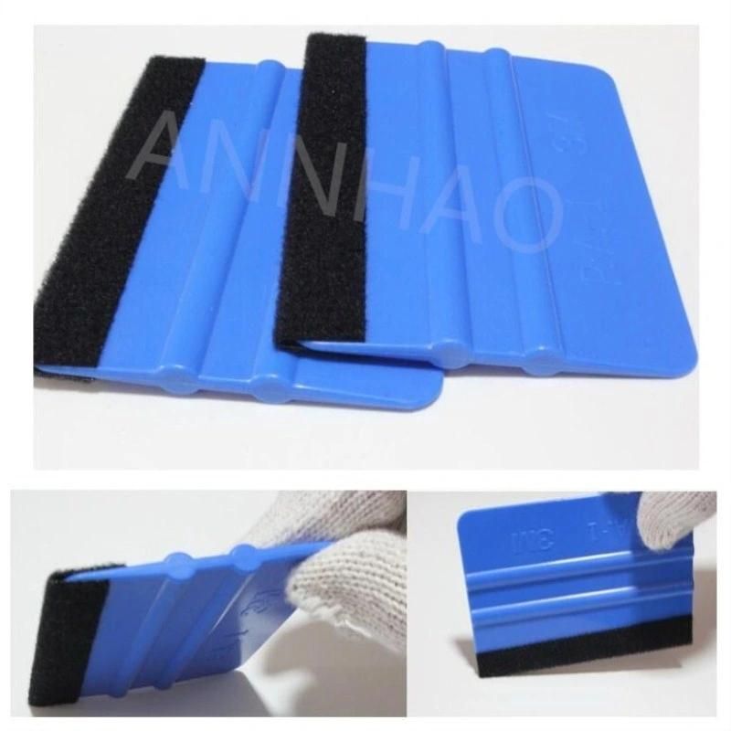 Annhao 10cm X 7.3cm Car Vinyl Wrap Application Tools Plastic Squeegee