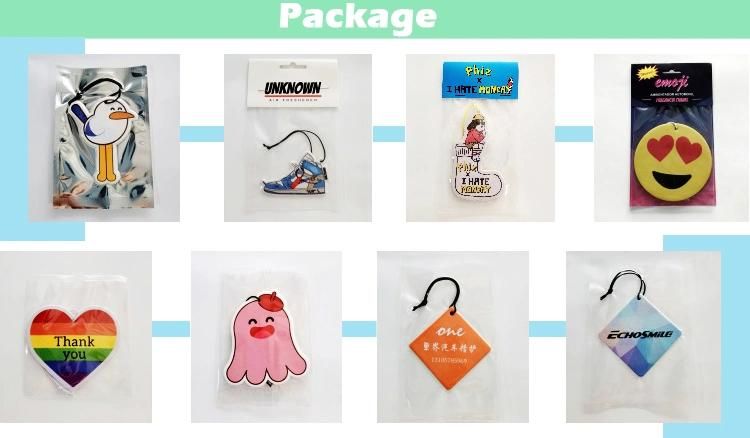 High Quality Fashion Minty Paper Air Fresheners