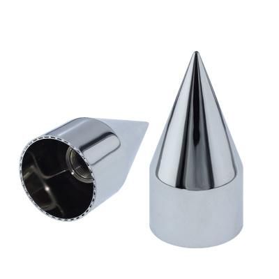 Wheel Lug Nut Chrome Plastic 33mm Thread on Spike Lug Nut Cover