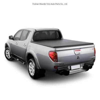 Folding Truck Bed Covers 2009-2014 Misubishi Triton Tonneau Cover Soft Tri Fold Tonneau Cover