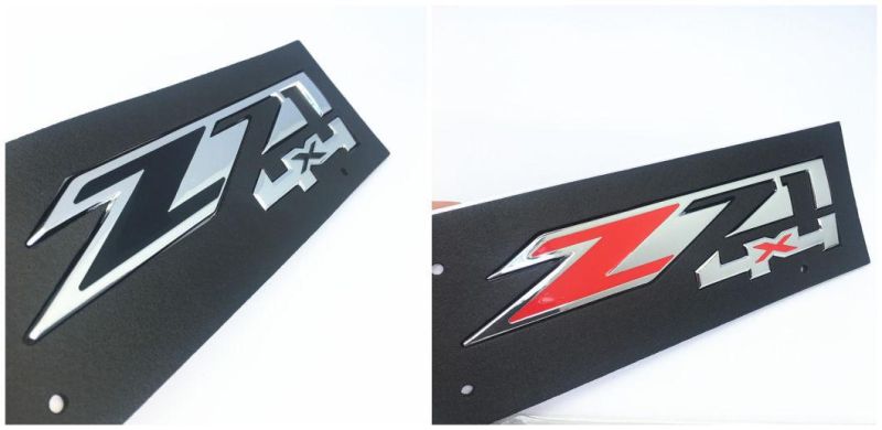 Repentigny for Chevrolet Silverado Chevy Camaro Emblem Fender Badge Decal Sticker Logo Car Accessories Car Parts Decoration ABS Plastic Emblem