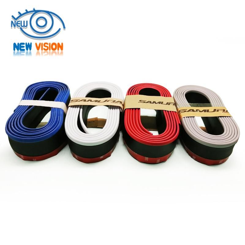 Durable Auto Front Bumper Lip Protector Rubber Protective Strips