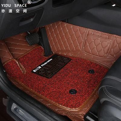 Wholesale Customized Anti-Slip Leather PVC Coil 5D Car Floor Liners