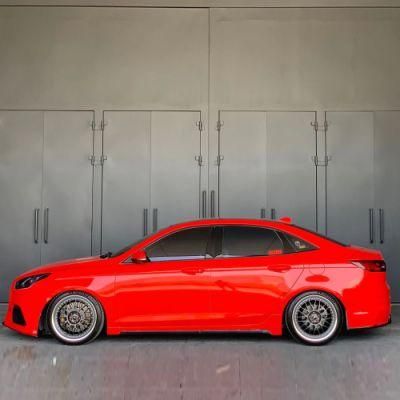 Car Wrap Vinyl Crystal Ferrari Red Vinyl Film PVC Decorative Film for Car