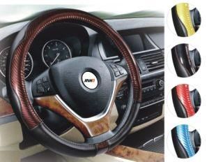 Cost-Effective Hand Sewing PU Steering Wheel Cover Custom Three Sizes