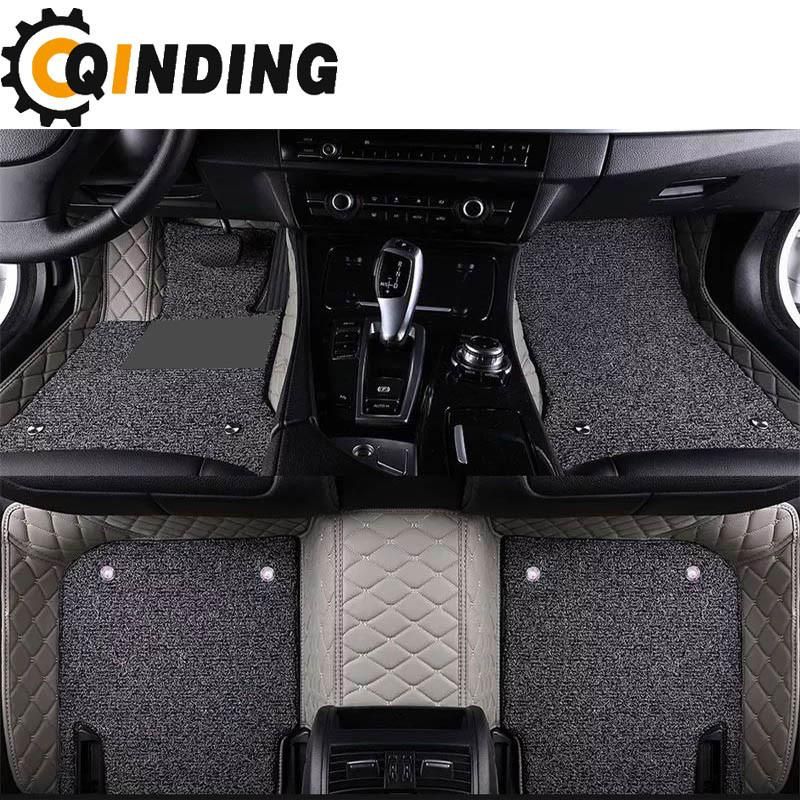 Basics 4-Piece Thick Flexible Rubber Car Floor Mats