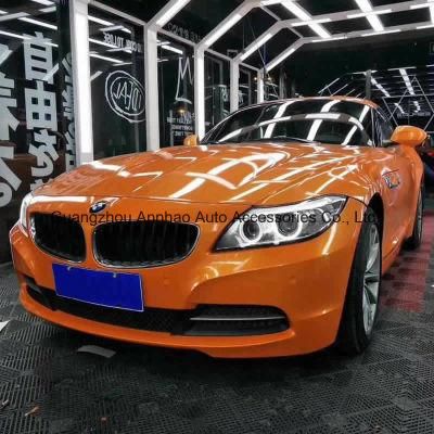 Magic Gold Orange Car Color Change Vinyl Film Air Bubble Free