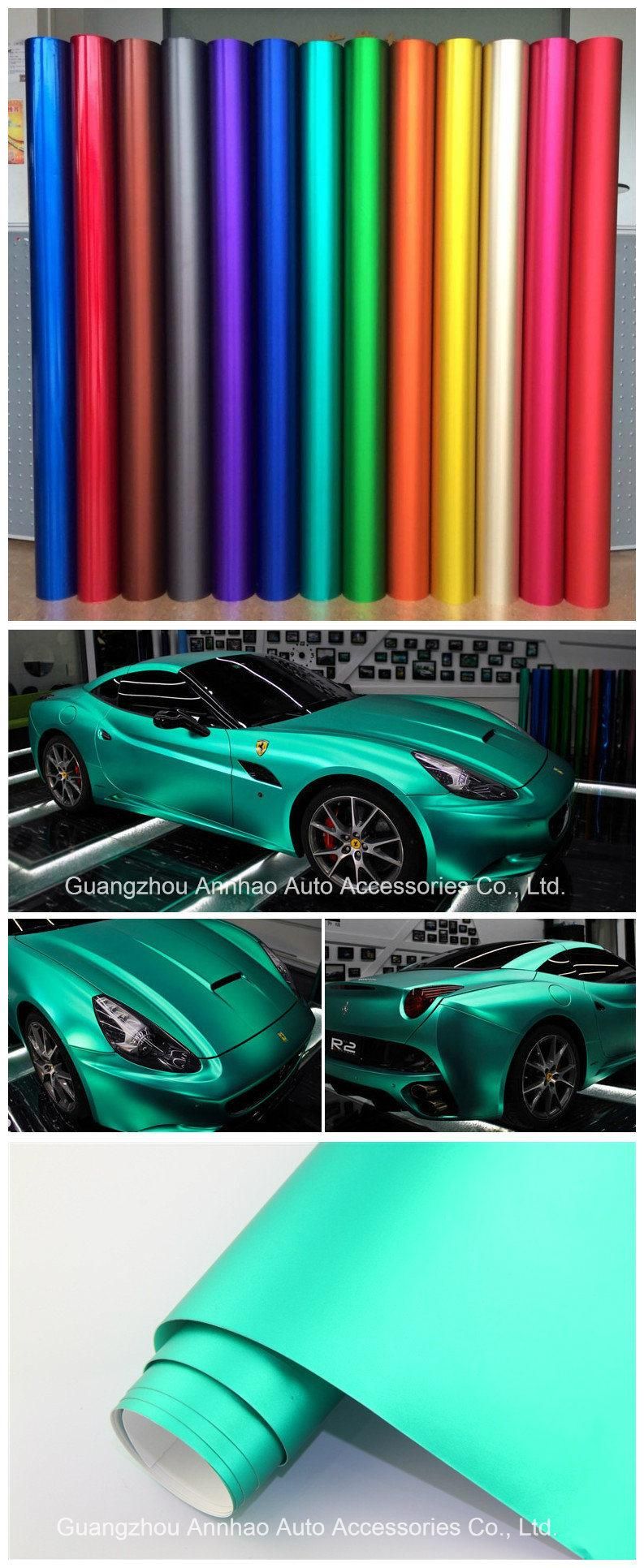 Ondis Tiffany Matte Chrome Vinyl Wrap Sticker Self Adhesive with Bubble Free