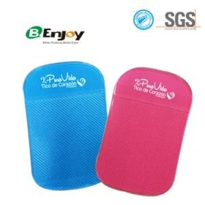 Custom Logo Print PU Gel Non Slip Car Sticky Pad Mat