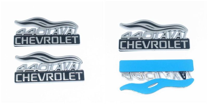 Repentigny for Chevrolet Silverado Chevy Camaro Emblem Fender Badge Decal Sticker Logo Car Accessories Car Parts Decoration ABS Plastic Emblem