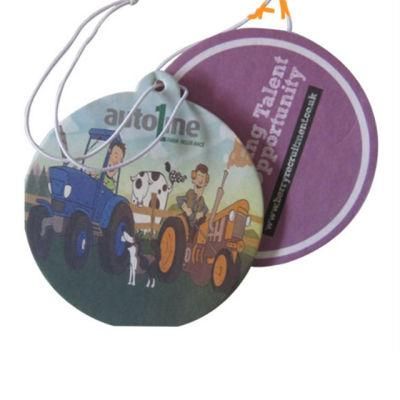 Car Accessories Hanging Paper Car Air Freshener with Fragrance (YB-AF-78)