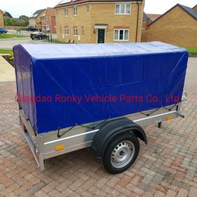 Flat PVC Tarpaulin for Garden Trailer Cover