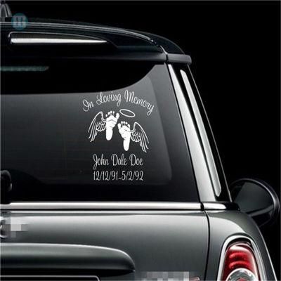 Custom Waterproof Plotter Vinyl Sticker for Car Windows