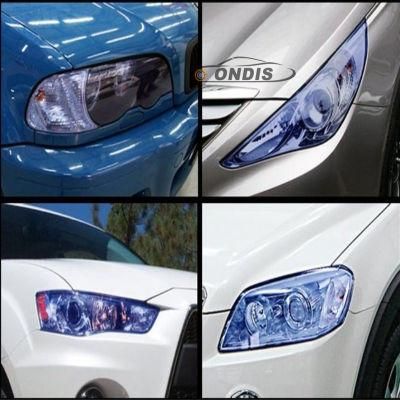 30cm*9m for Car Headlight Decoration Yellow Car Light Film
