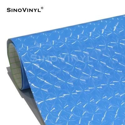 SINOVINYL 1.52X28M Wholesale Supply 3D Color Vinyl Wrapping Vehicle Decorative Stickers