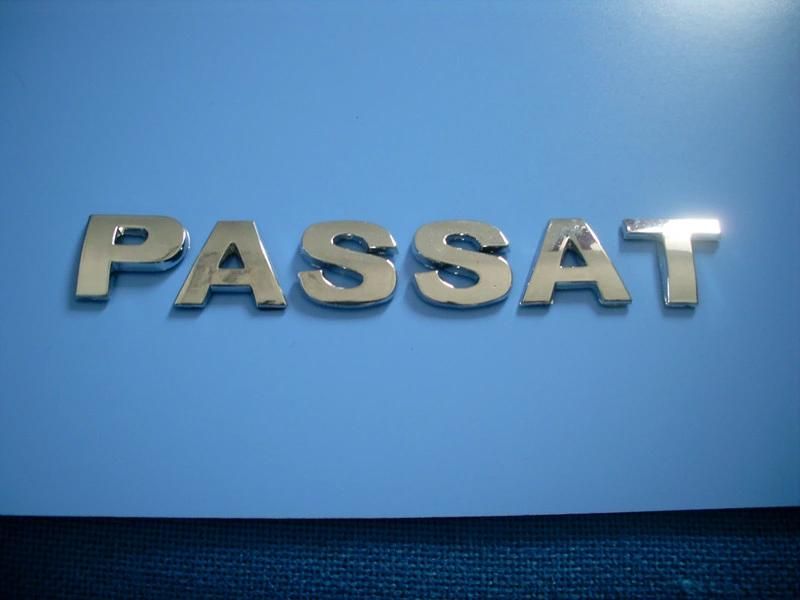 Passat ABS Plastic Black Body Sticker Auto Part Car Emblems