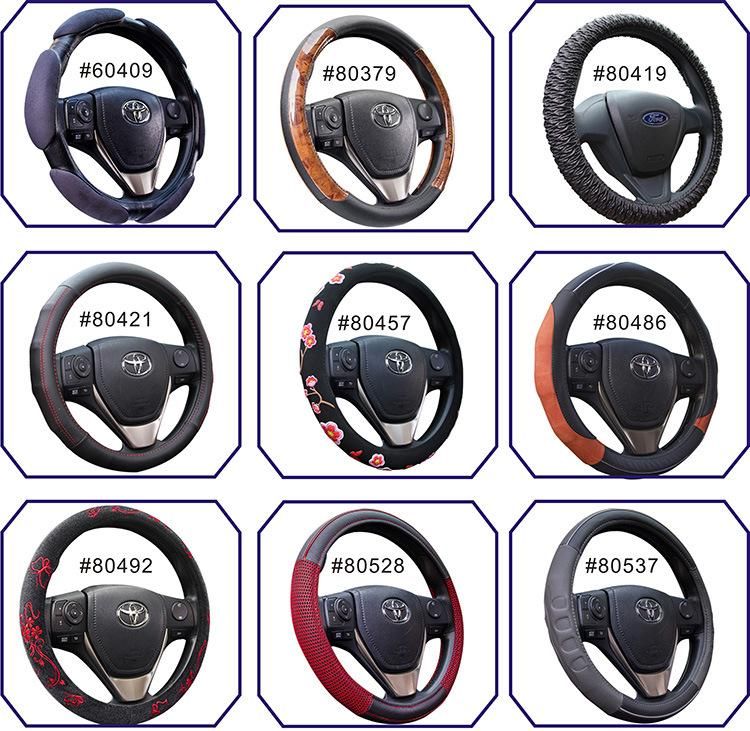 DIY Custom Sewing Leather Needle Steering Wheel Cover