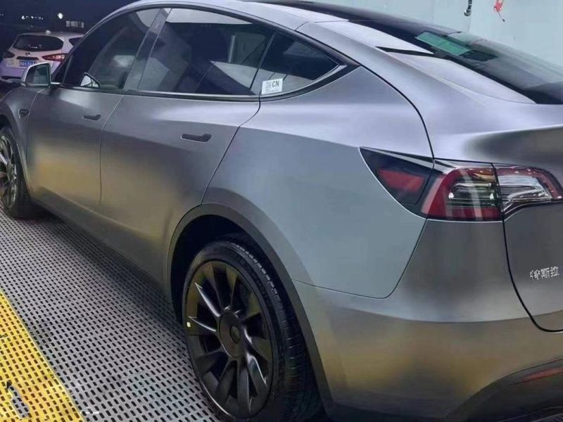 Self-Adhesive Vinyl Mountain Grey Full Body Protection Paint Color Change Film