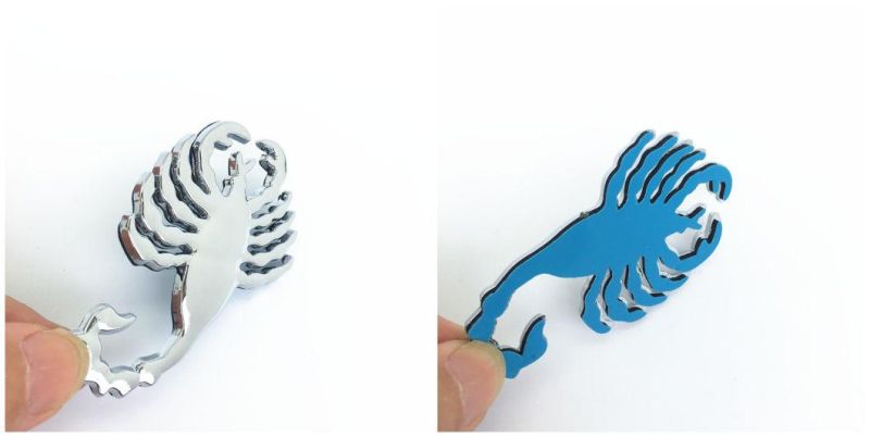 Scorpion Emblem for Chevrolet Silverado Chevy Camaro Emblem Fender Badge Decal Sticker Logo Car Accessories Car Parts Decoration ABS Plastic