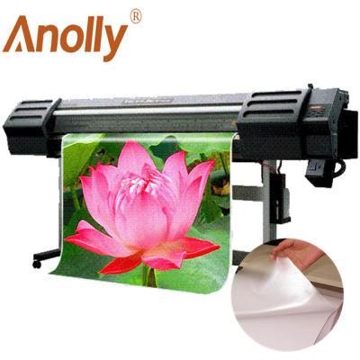 Wholesale Transparent Glue Printable Adhesive Vinyl Roll Sticker Vinyl Self Adhesive Film