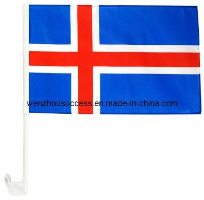 Professional Supplier of Iceland Car Flag
