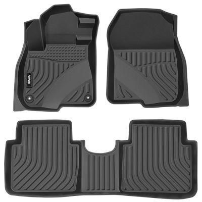 Floor Mats Compatible for 2017-2022 Cr-V, Car Mats All Weather Custom Floor Liners Full Set Include 1st and 2ND Row Front &amp; Rear