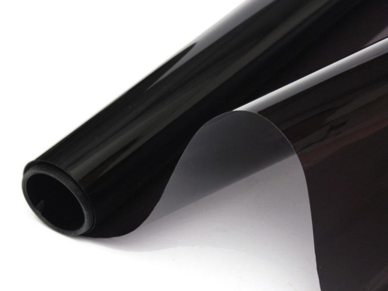 Long Warranty Black Anti Scratch Solar Car Window Dyed Film