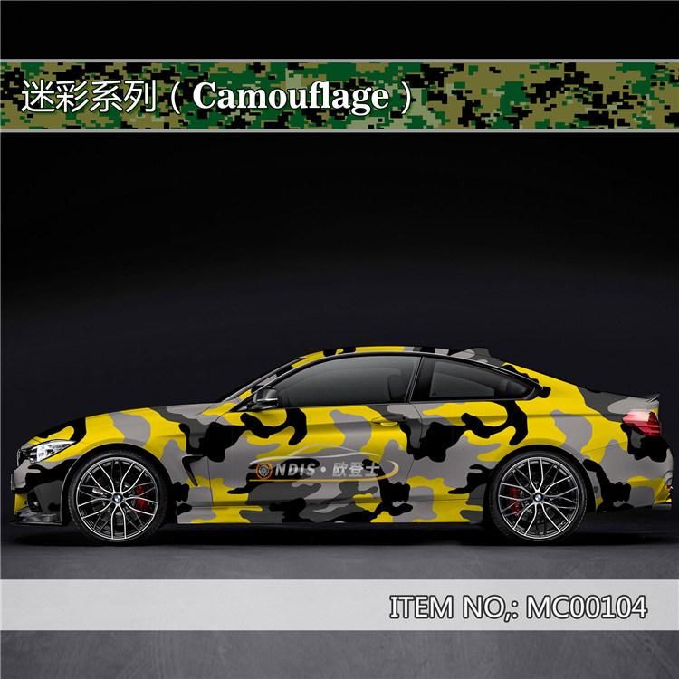 New Hot Sale Camouflage Car Decoration Vinyl Wrap Film