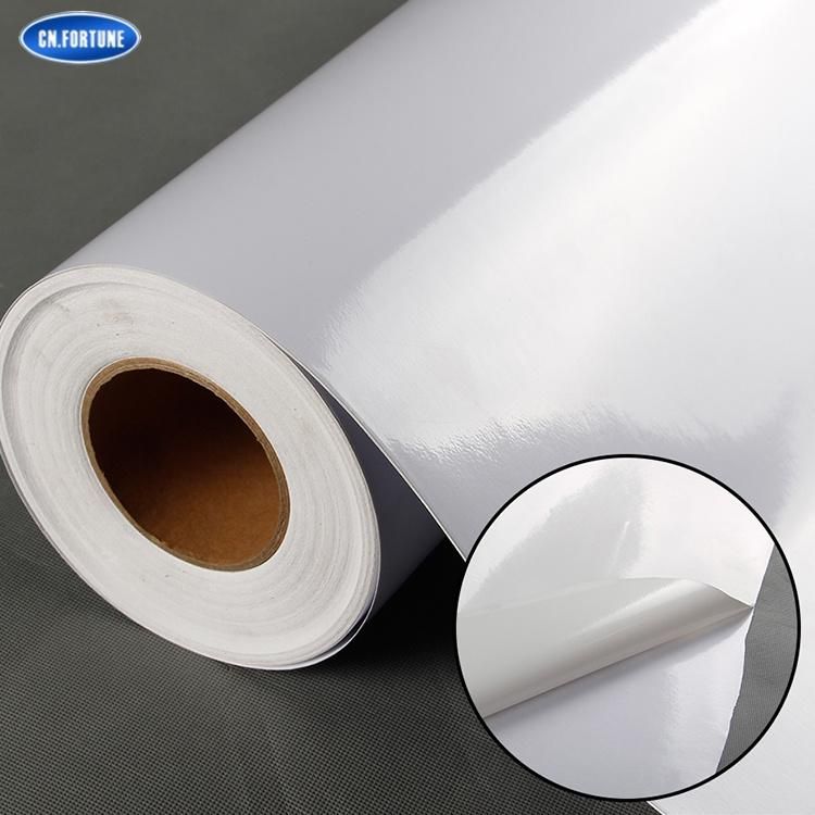 Inkjet Media Printing Self Adhesive Vinyl Film, Car Decoration Vinyl Sticker with 120GSM Release Paper