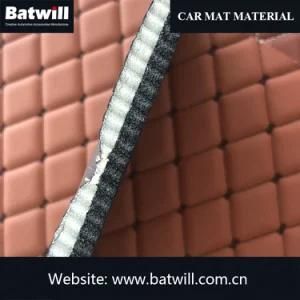 Factory Supplier Leather 7D Car Mat Material Roll 5D Leather Raw Materials