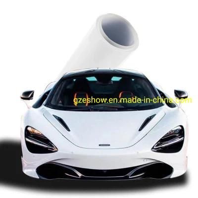 Glossy Self Healing Car Wrapping Film Piano White