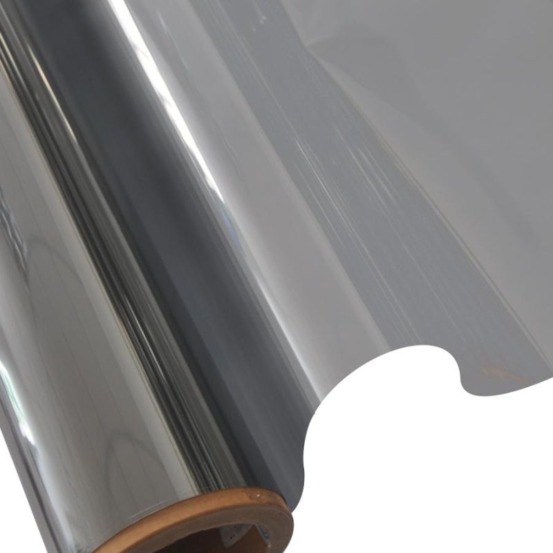 Self-Adhesive Black Silver Film Metallic Reflective Car Window Film