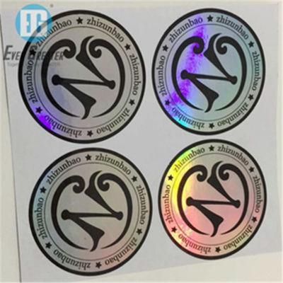 Counterfeiting Security Printing Authenticity Seal Custom 2D Hologram Sticker