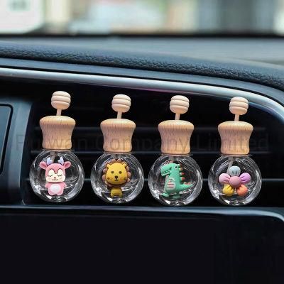 Wholesale Cartoon Air Freshener Bottle with Clip for Car