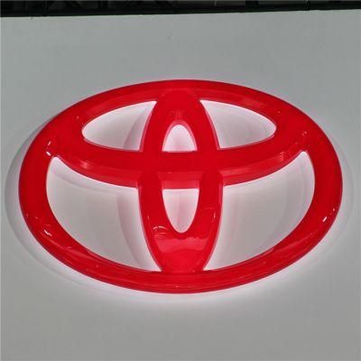 Professional Custom Large Size LED Car Logo