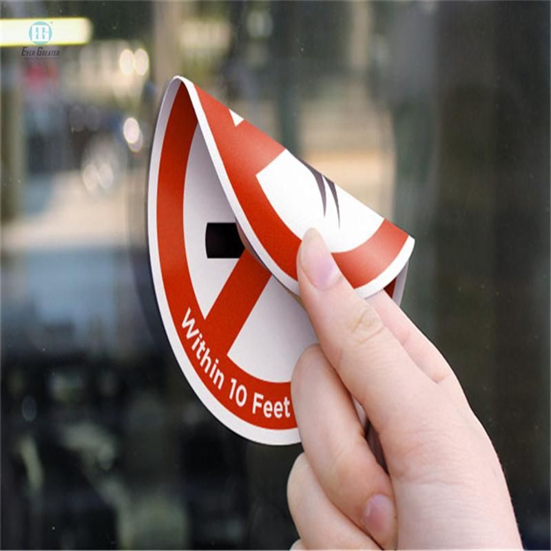 Best Price Custom Waterproof Static Cling Sticker