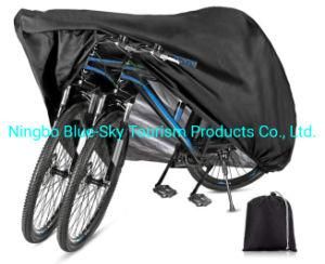 Bike Covers for 2 or 3 Bikes, XL XXL Bike Covers Outdoor Storage Waterproof Oxford Fabric Rain Sun UV Dust Wind Proof