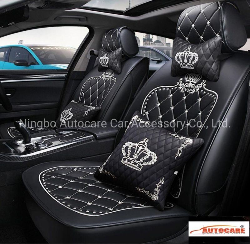 2020 Most Popular Crown Car Seat Cover VIP Car Seat Cover