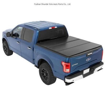 Folding Tonneau Cover Tri Fold Truck Pickup Bed Covers Ford 2004-2018 F150 5.5f Hard Tonneau Covers