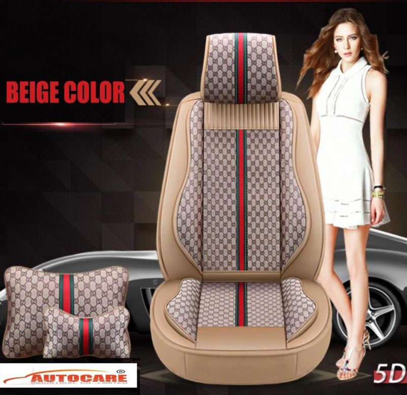 5D Car Seat Cover 2020 Hot Fashion Leather Car Seat Cover