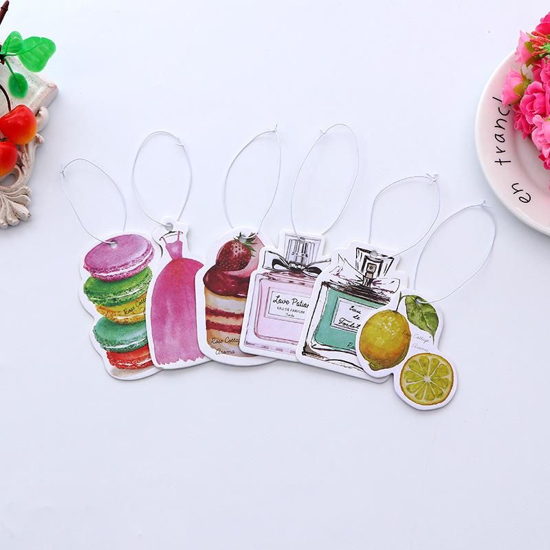 Factory Wholesale Custom High Quality Paper Car Air Freshener for Promotion Gift