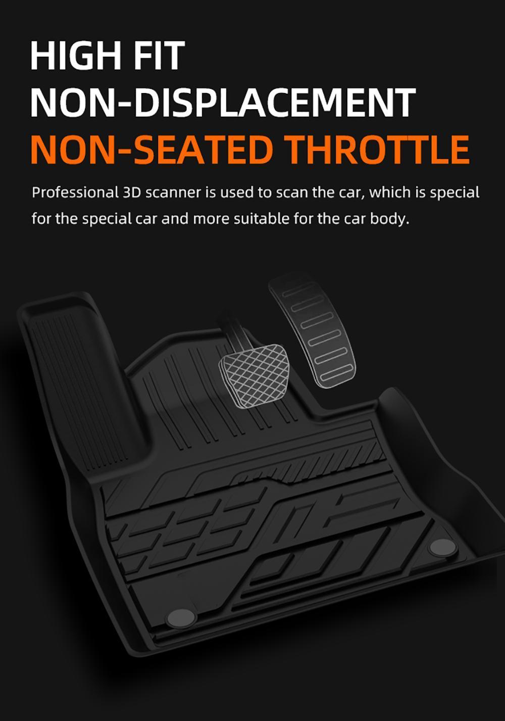 Full Set Improve The Safety Interior Accessories Winter Car Floor Mats for Ford Explorer