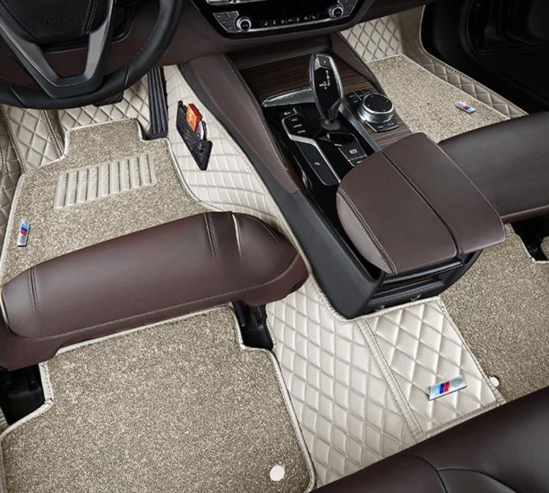 High Quality 3D Car Mats for Right Hand Drive Leather Car Mats for X1 X3 X5