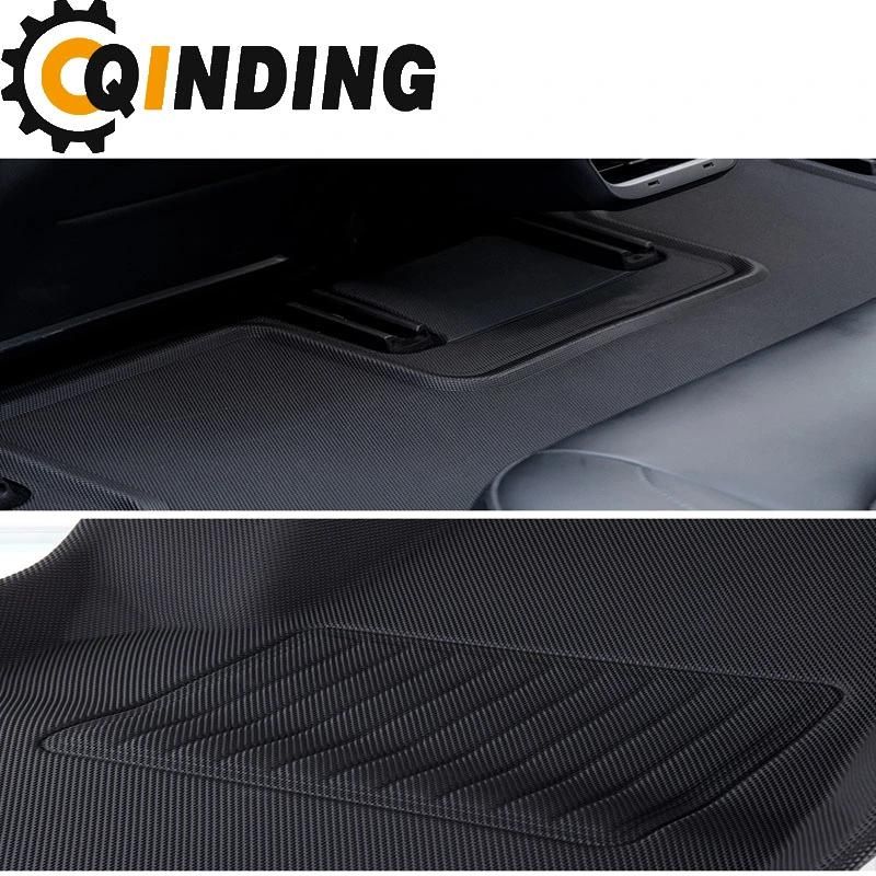 Motor Trend 923-Bk Black Flextough Contour Liners-Deep Dish Heavy Duty Rubber Floor Mats