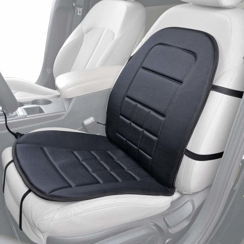 Auto Accessory 12V Black Heating Seat Cushion