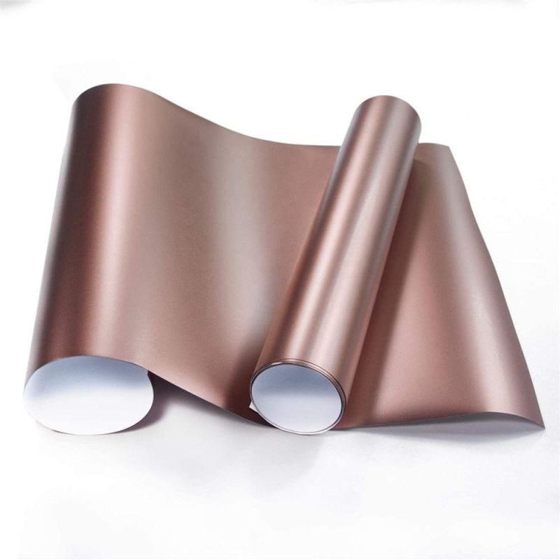 Aluminum Satin Chrome Adhesive Film Car Foiling